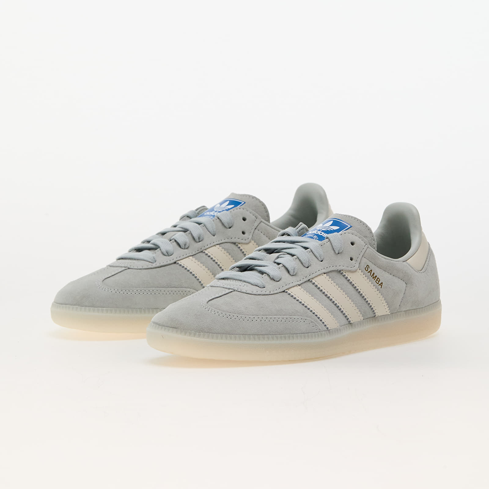 Încălțăminte și sneakerși pentru bărbați adidas Samba Og Wonder Silver/ Core White/ Off White