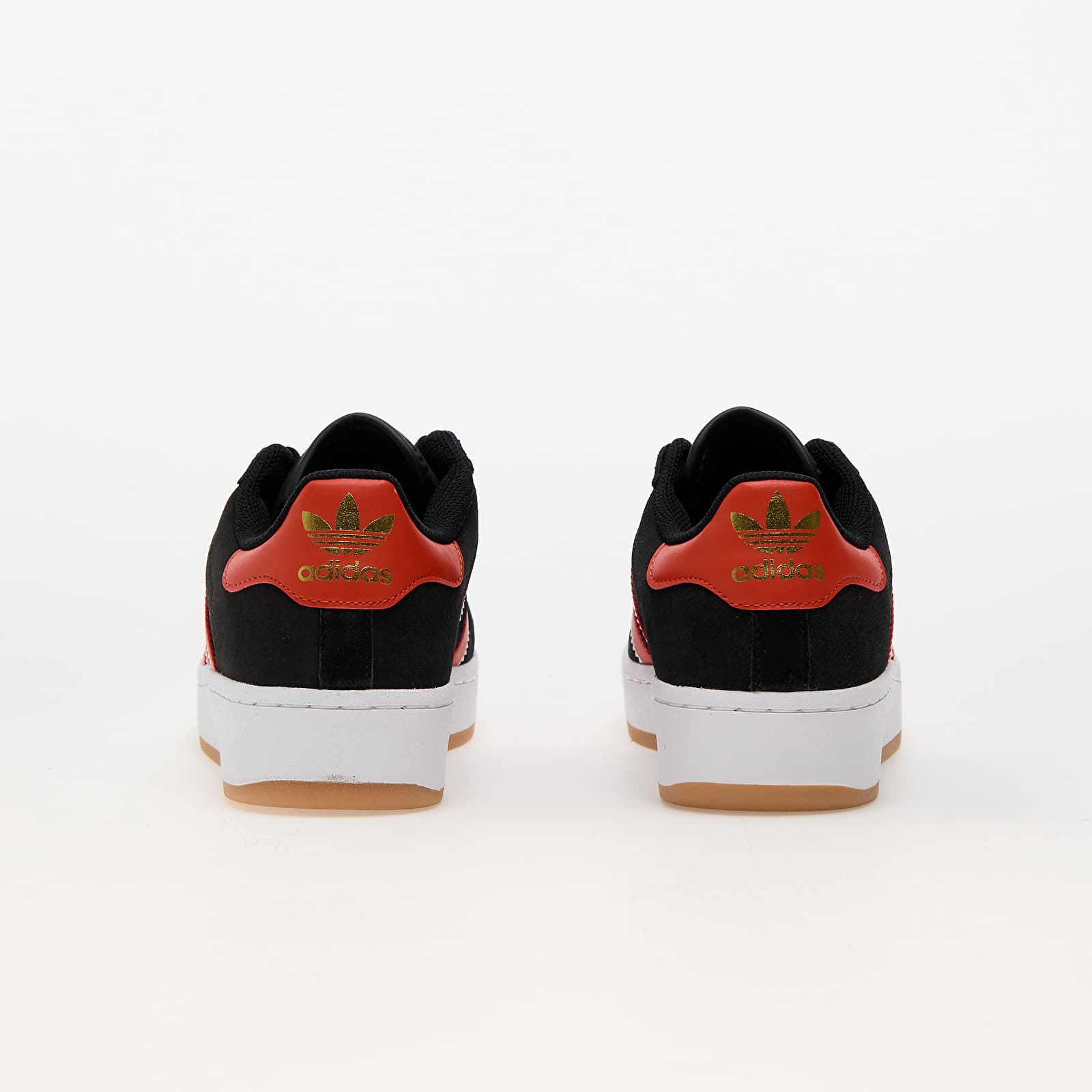 Încălțăminte și sneakerși pentru bărbați adidas Superstar Xlg Core Black/ Preloveded Red/ Gold Metallic
