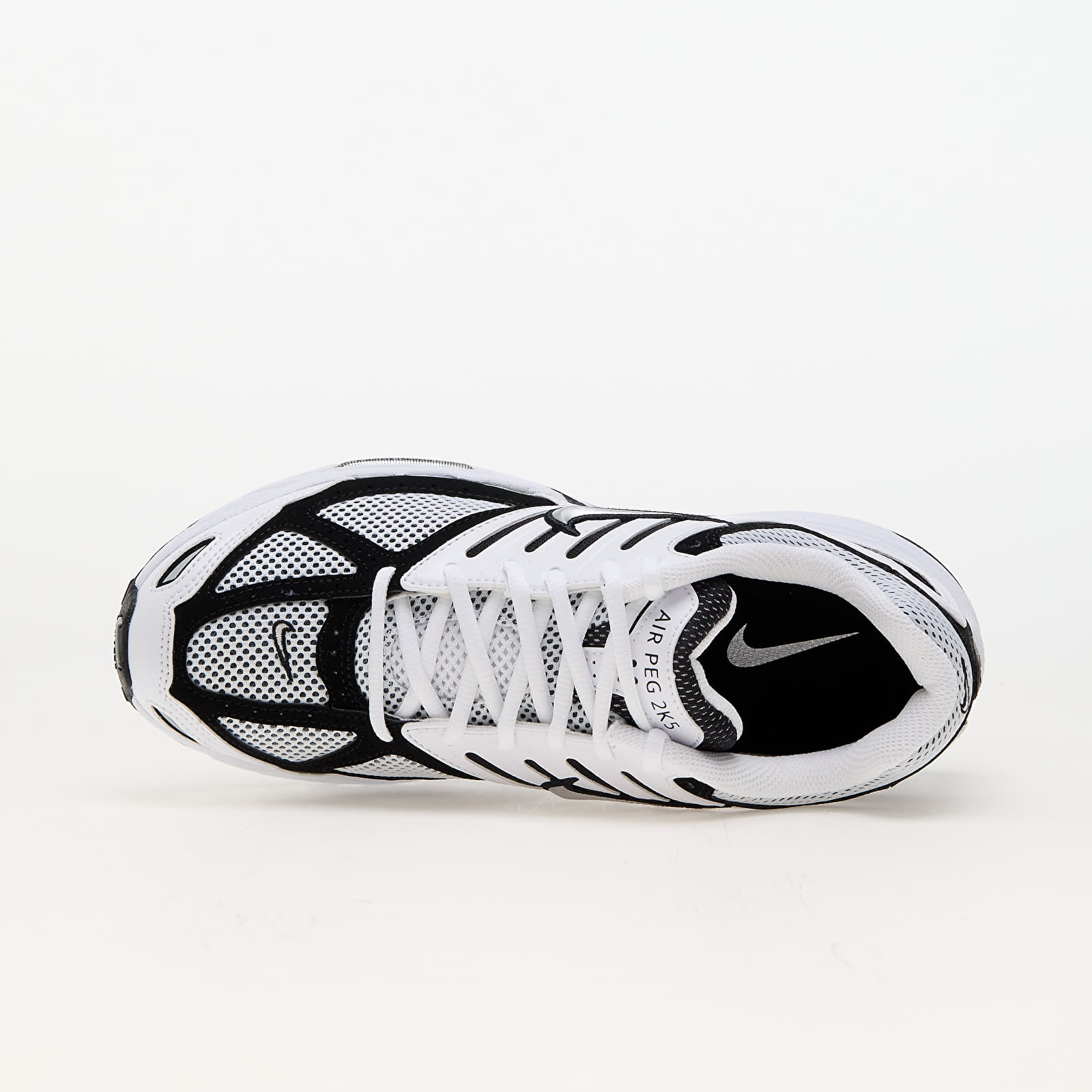 Herren Sneaker und Schuhe Nike Air Peg 2K5 White/ Metallic Silver-Black