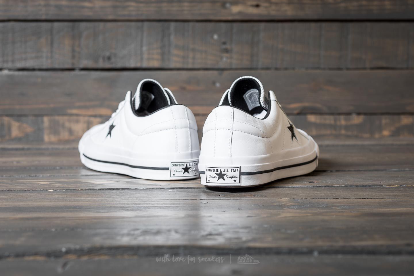 Férfi cipők Converse One Star OX White/ Black/ White