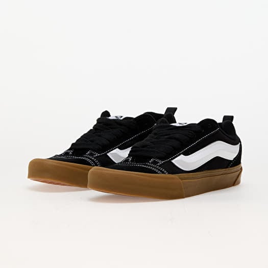 Vans black gum suede outlet
