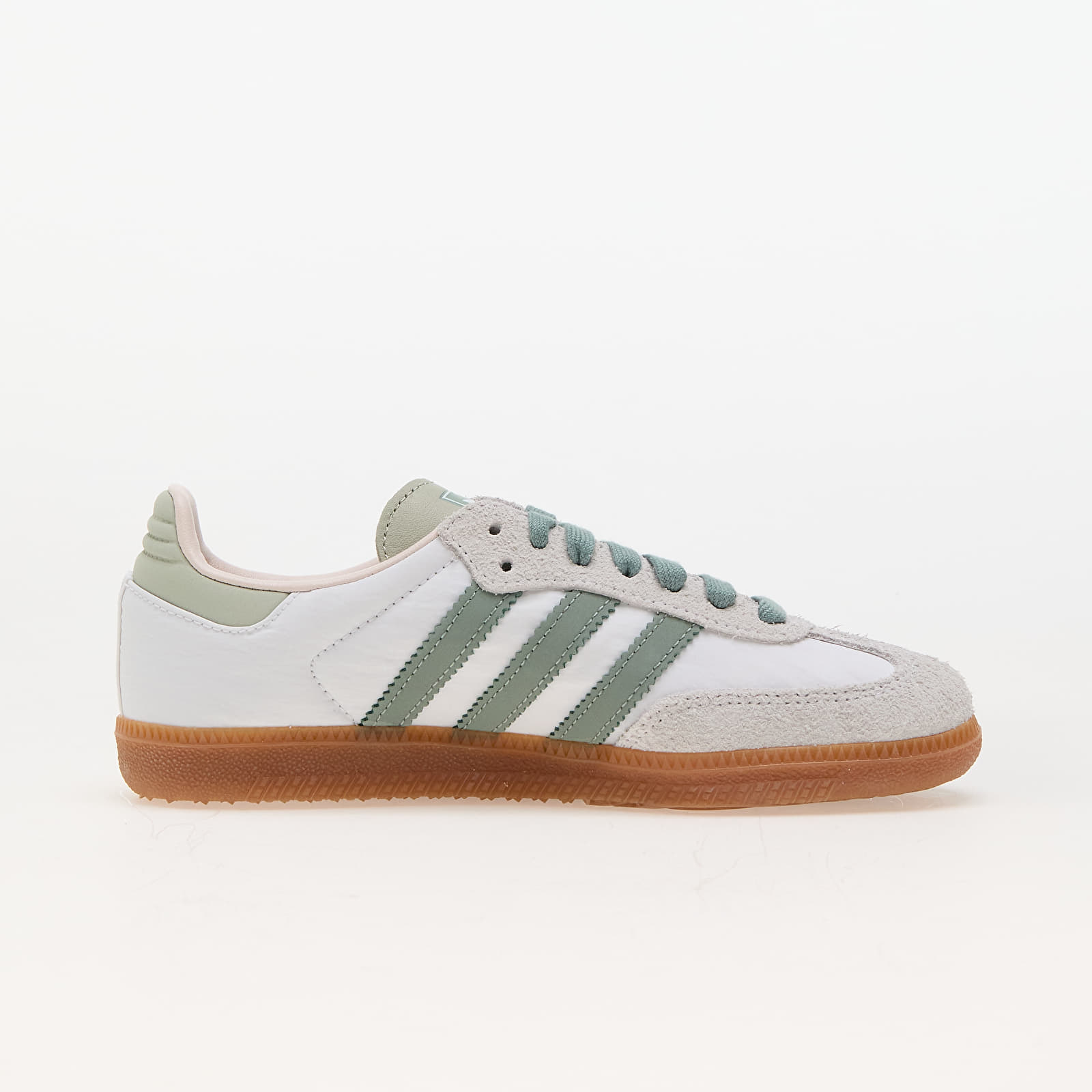 Încălțăminte și sneakerși pentru femei adidas Samba Og W Ftw White/ Silver Green/ Putty Mauve