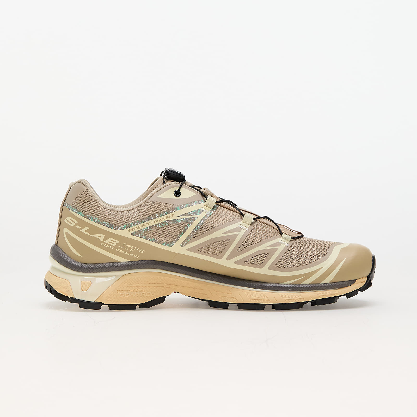 Men's shoes Salomon XT-6 Mindful White Pepper/ Transparent Yellow/ Falcon