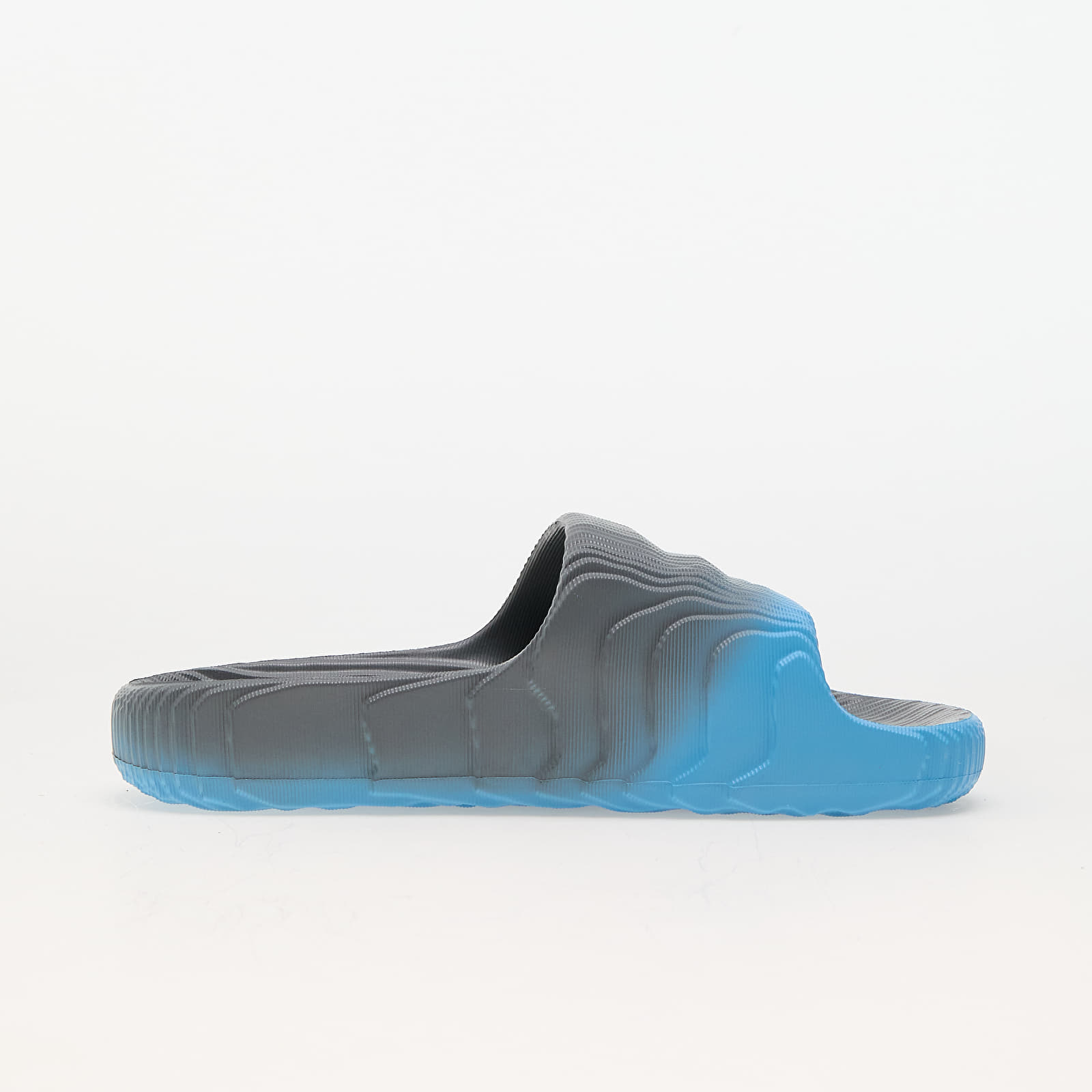 Men's shoes adidas Adilette 22 Grey Three/ Semi Blue Burst/ Core Black