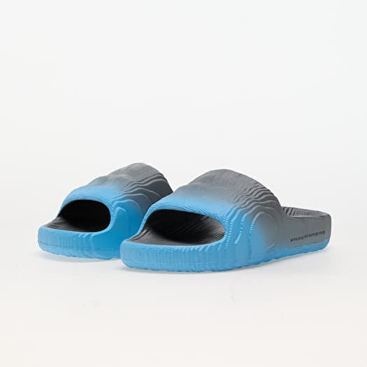 adidas Adilette 22 Grey Three Semi Blue Burst Core Black Footshop