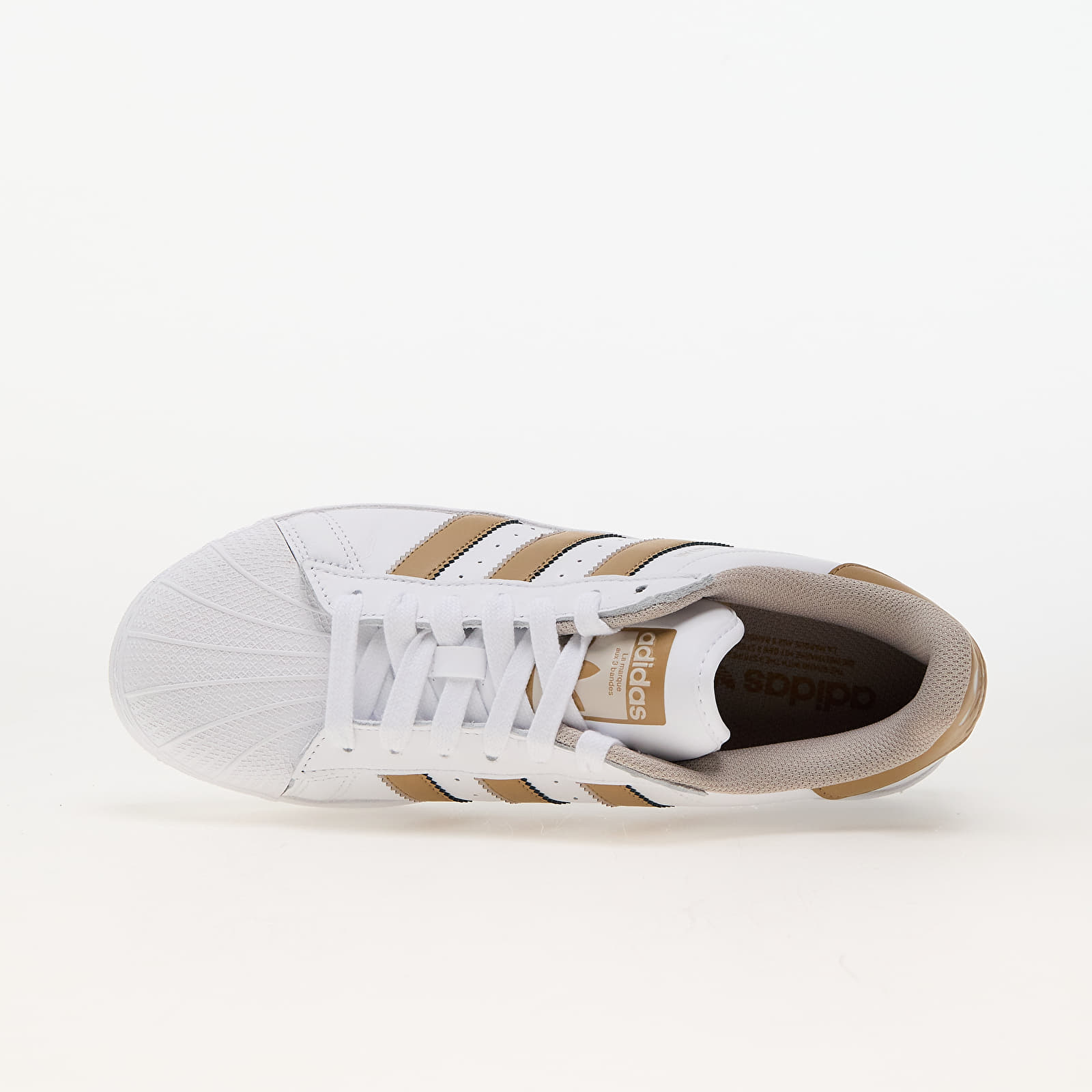 Men's shoes adidas Superstar XLG Cloud White/ Cardboard/ Wonder Beige