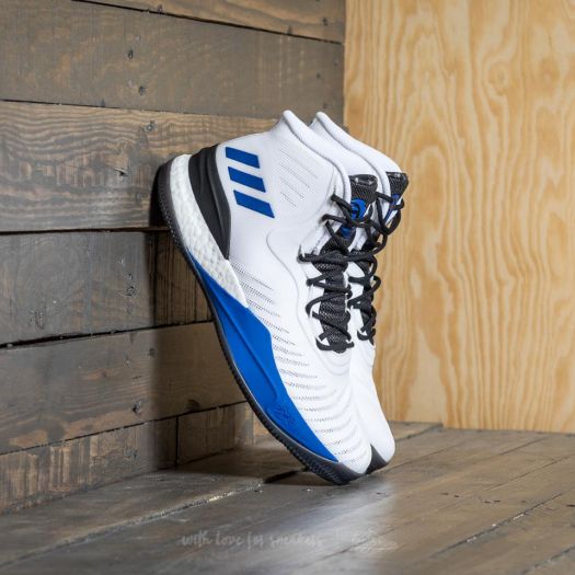 Men's shoes adidas D Rose 8 White/ Blue/ Black | Footshop
