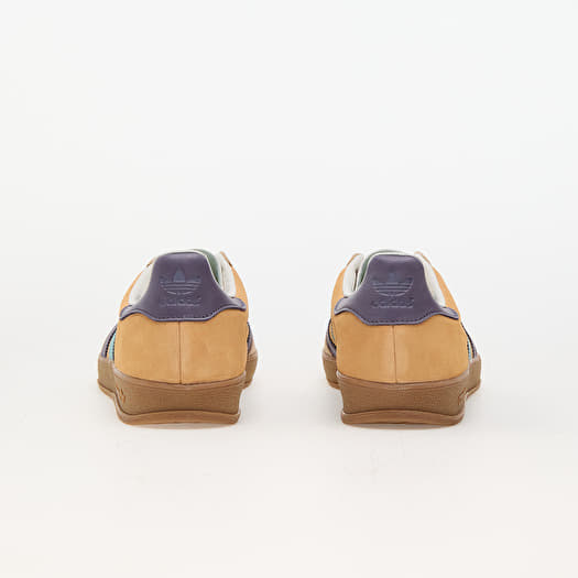 Adidas men's orange leather shoes top