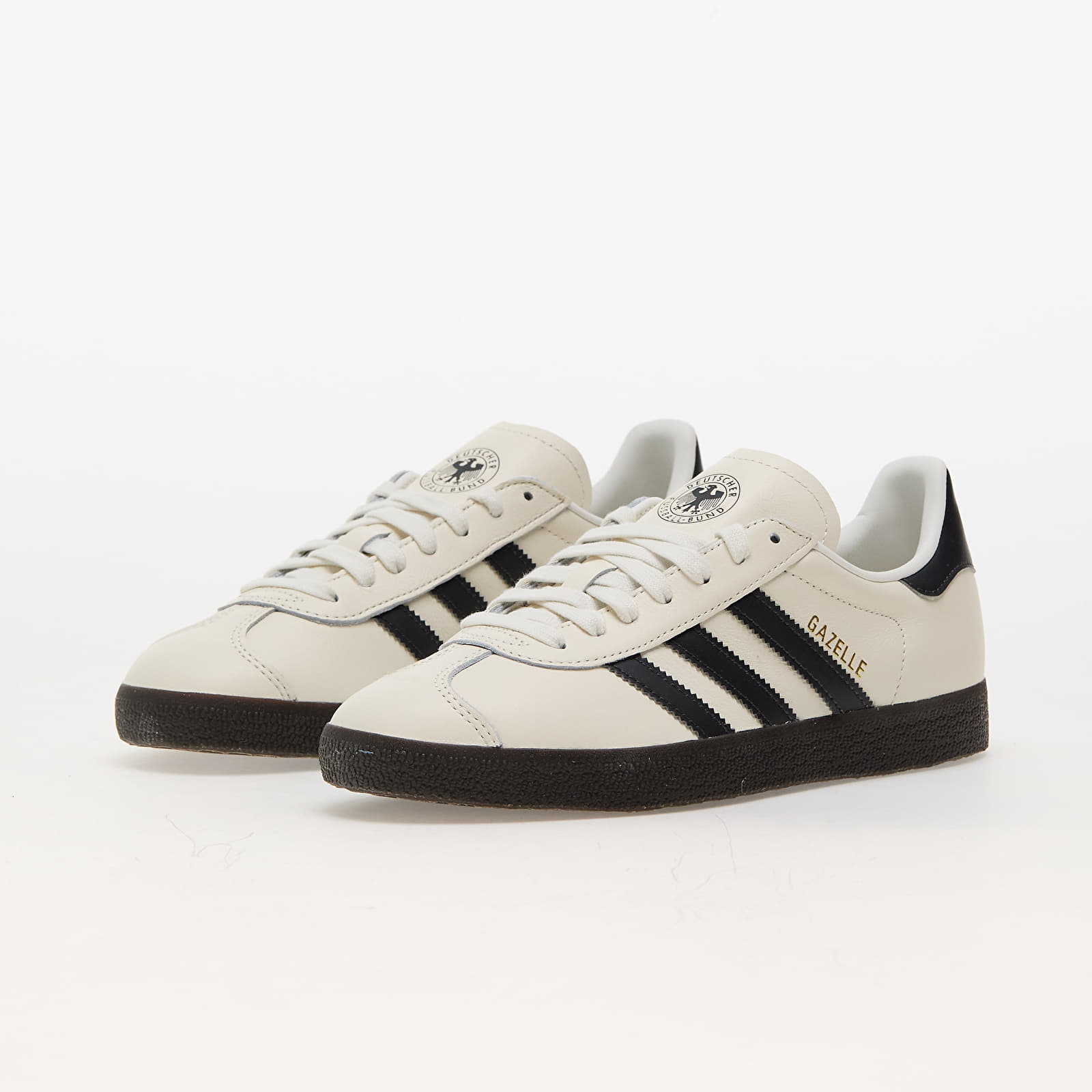 Încălțăminte și sneakerși pentru bărbați adidas Gazelle Off White/ Utility Black/ Gum