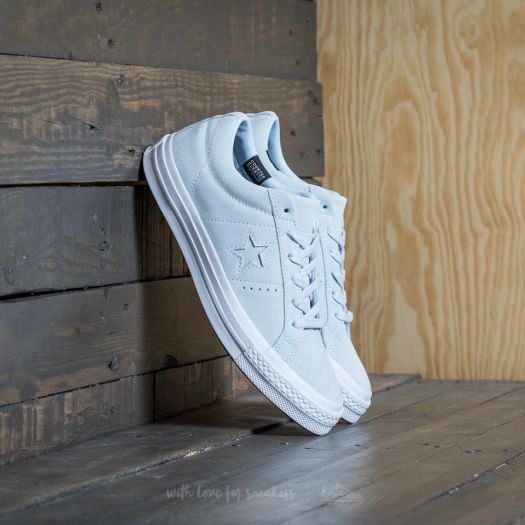 Women s shoes Converse One Star OX Blue Tint Blue Tint White Footshop