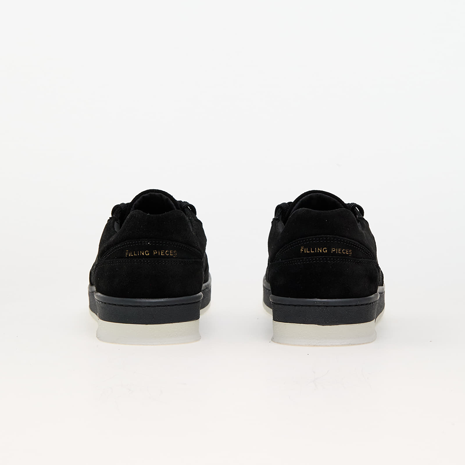 Herresko Filling Pieces Ace Suede Jet Black