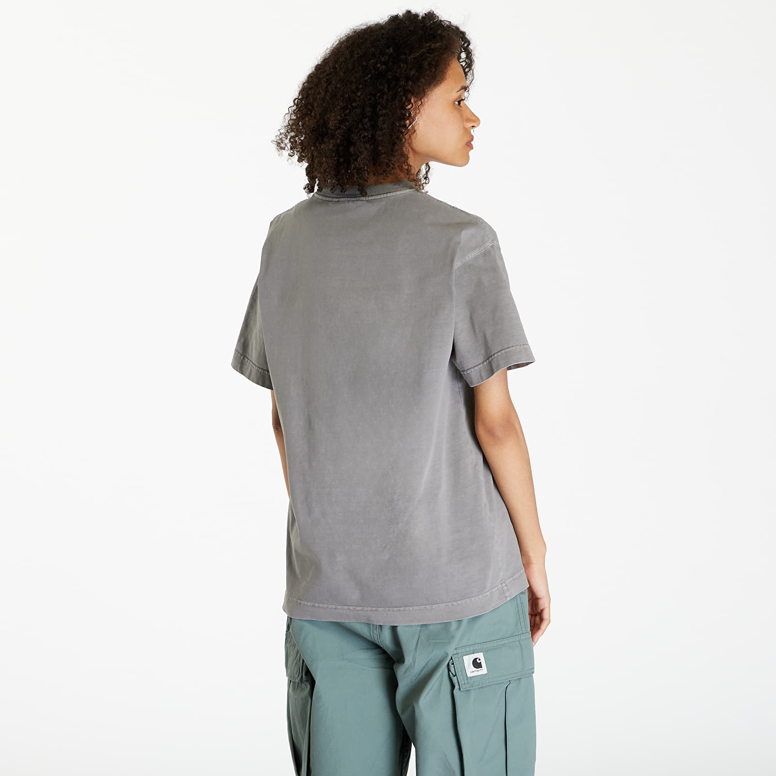 Koszulki Carhartt WIP S/S Class of 89 T-Shirt UNISEX Marengo/ White Garment Dyed