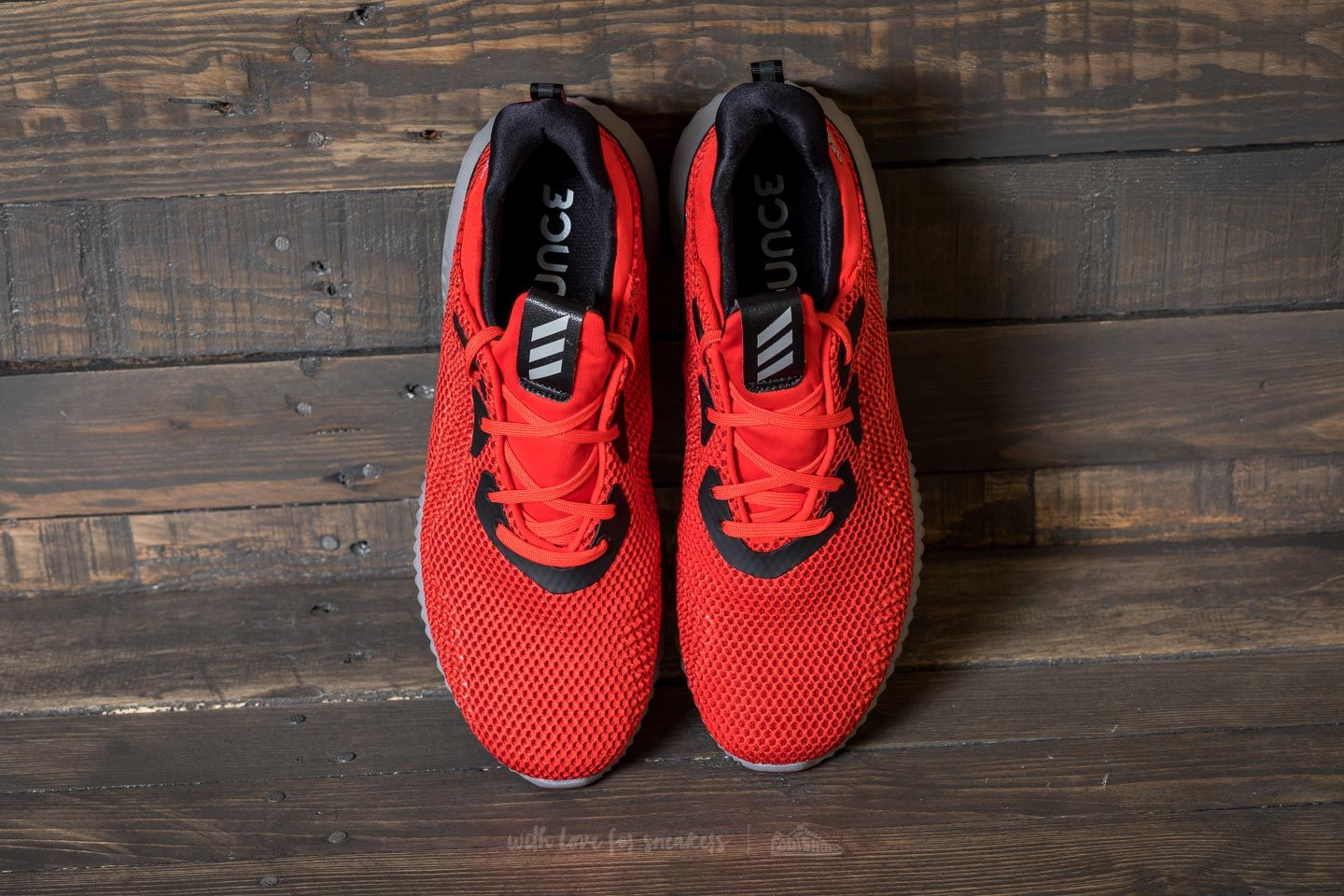 Alphabounce adidas red sales