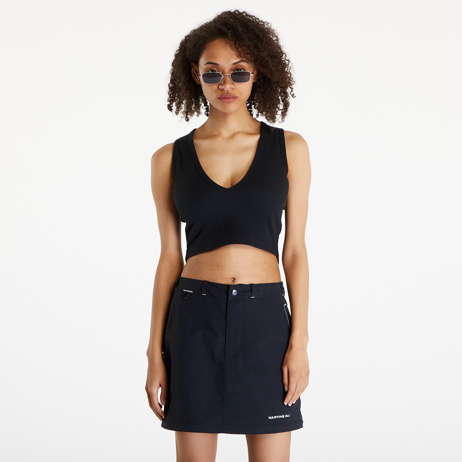 Dames tank tops Converse x Martine Ali Tank Top Black