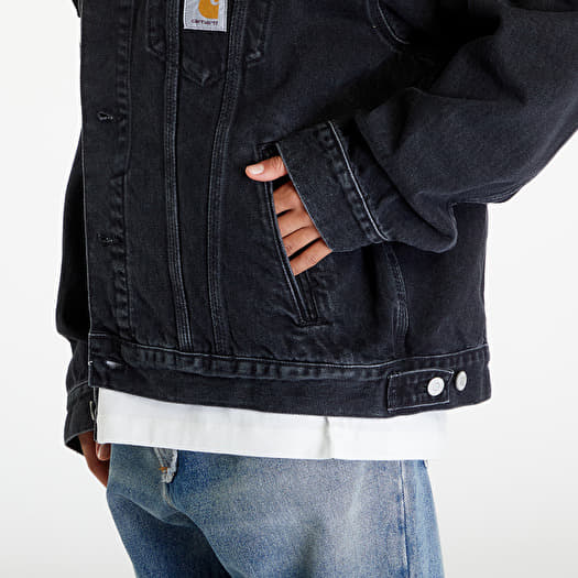 Jackets Carhartt WIP Helston Jacket UNISEX Black Stone