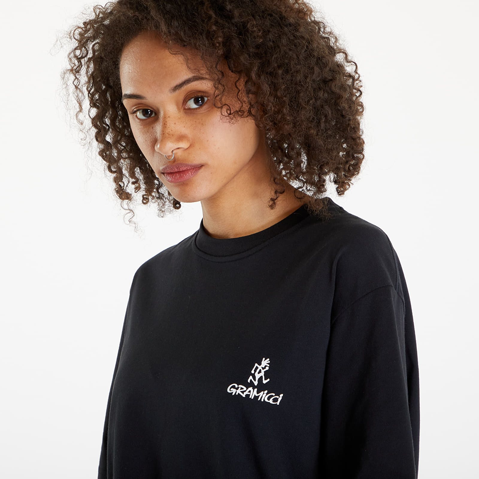 T-Shirts Gramicci One Point Logo Tee UNISEX Black