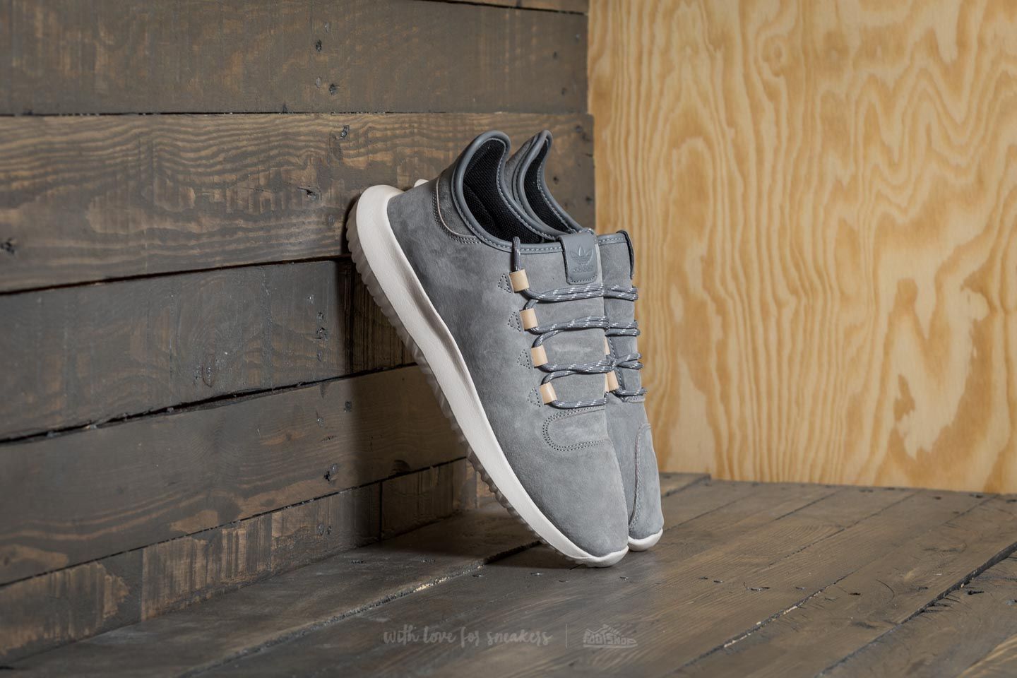 Men's shoes adidas Tubular Shadow Grey Three/ Grey Three/ Clear Brown