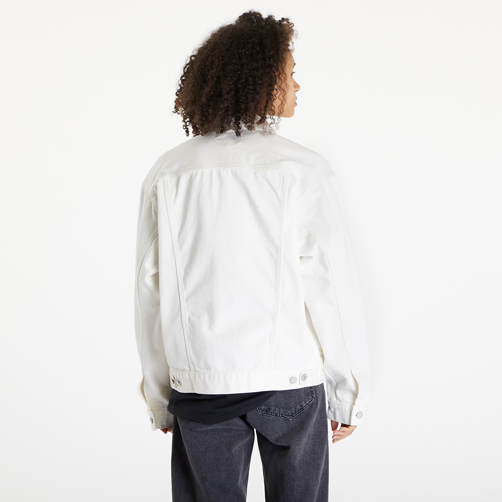 Bundy Carhartt WIP Helston Jacket UNISEX White Rinsed