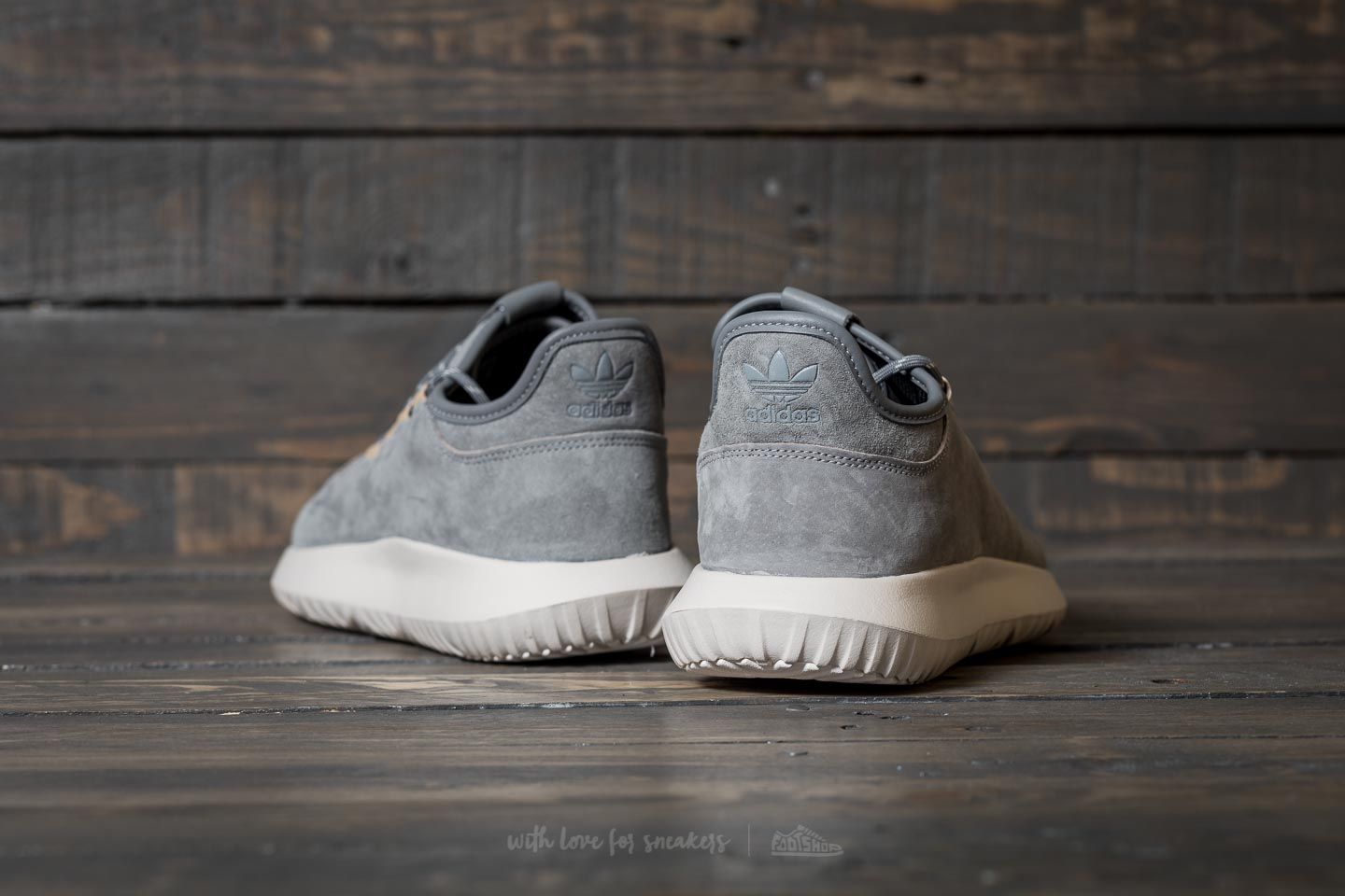 Adidas tubular store grey suede