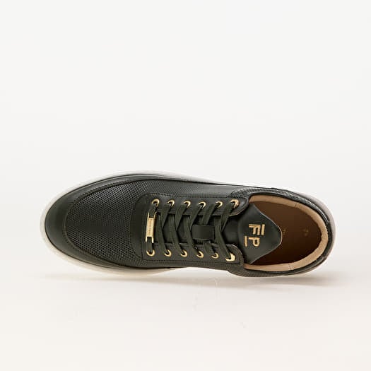 Men s shoes Filling Pieces Low Top Aten Green Footshop
