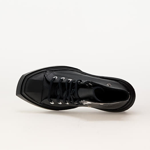Wedge black converse online