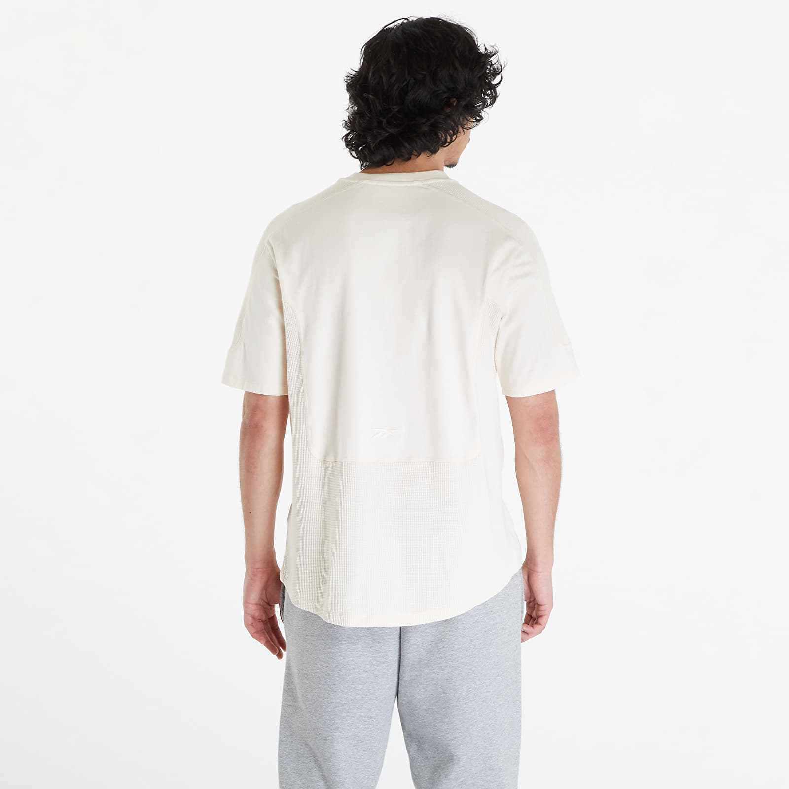 Tricouri  Reebok LTD Training Waffle Pattern T-Shirt Beige