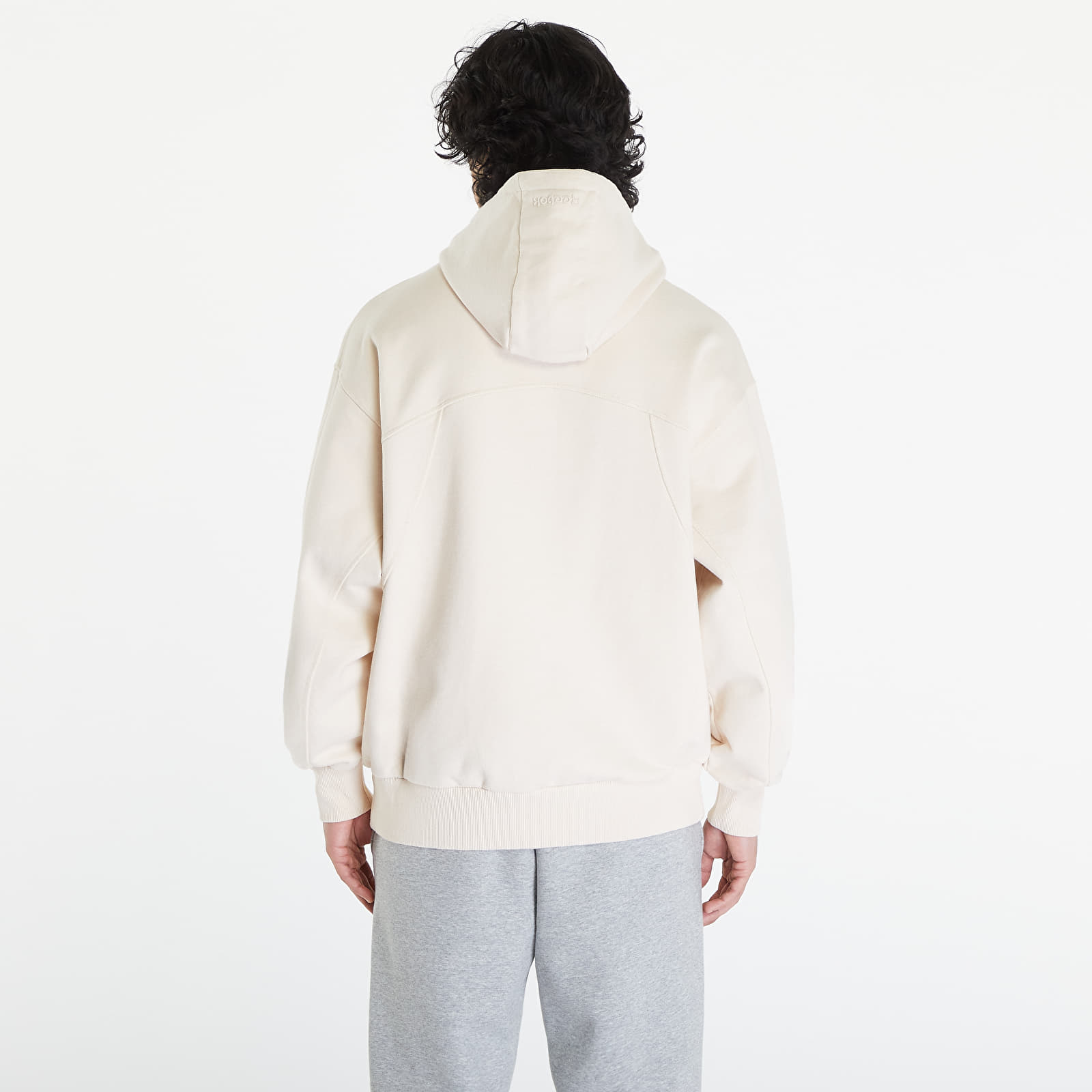 Mikiny Reebok LTD Oversized Hoodie UNISEX Beige
