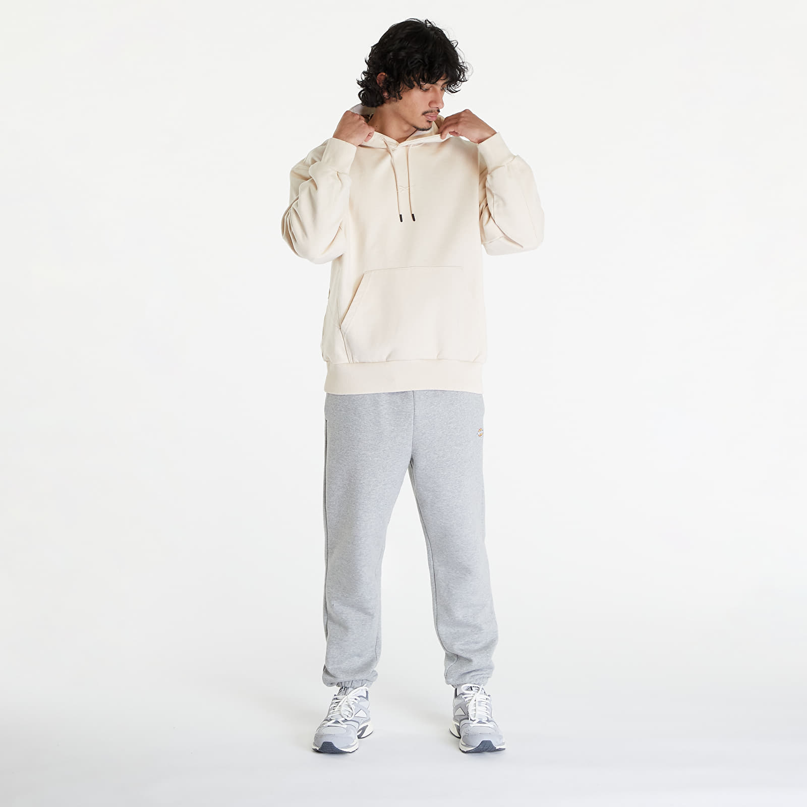 Mikiny Reebok LTD Oversized Hoodie UNISEX Beige