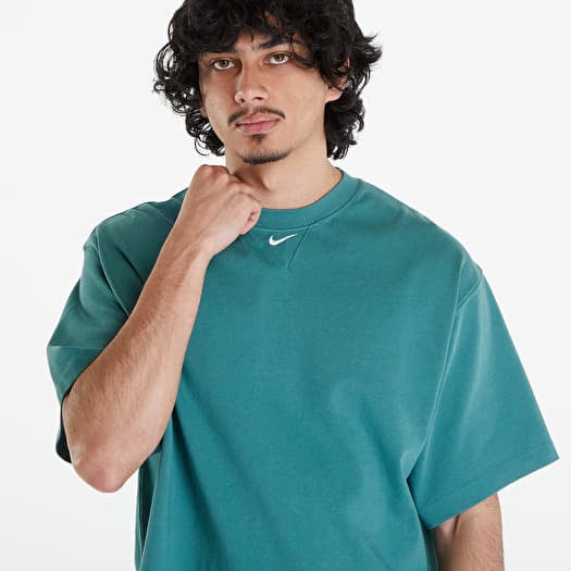 Nike swoosh short sleeve crop top best sale