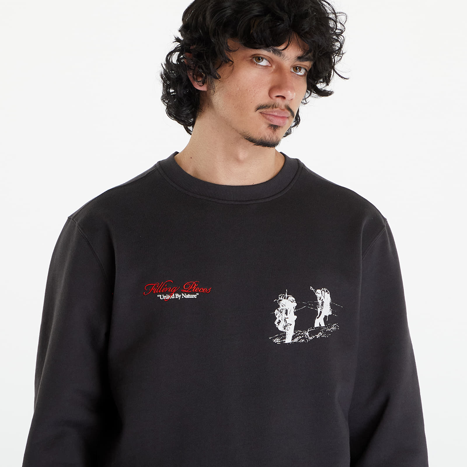 Hoodies and sweatshirts  Filling Pieces United by Nature Sweatshirt UNISEX Pavement