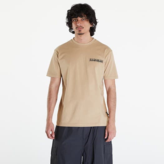 Тениска Napapijri Kotcho Short Sleeve T-Shirt Beige
