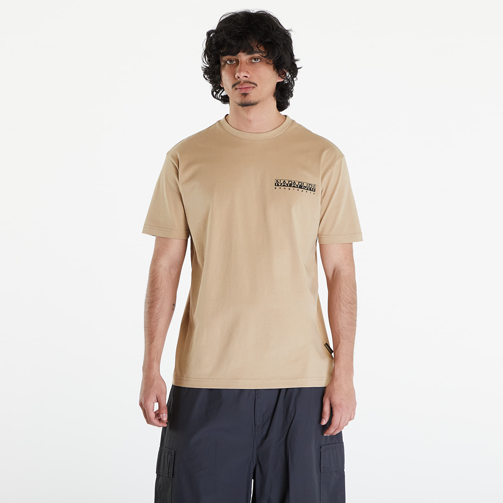 Tričká Napapijri Kotcho Short Sleeve T-Shirt Beige