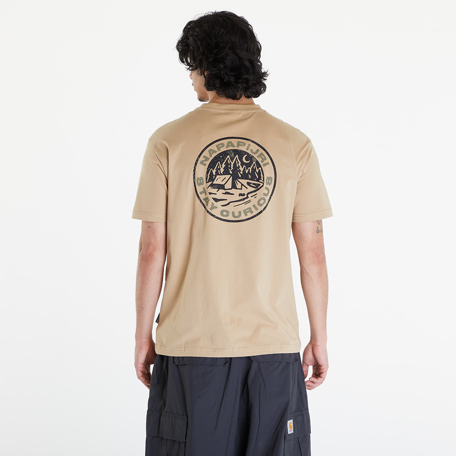 Tričká Napapijri Kotcho Short Sleeve T-Shirt Beige