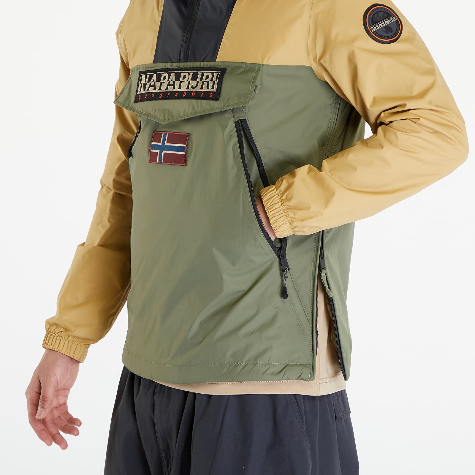 Napapijri multicolor jacket clearance