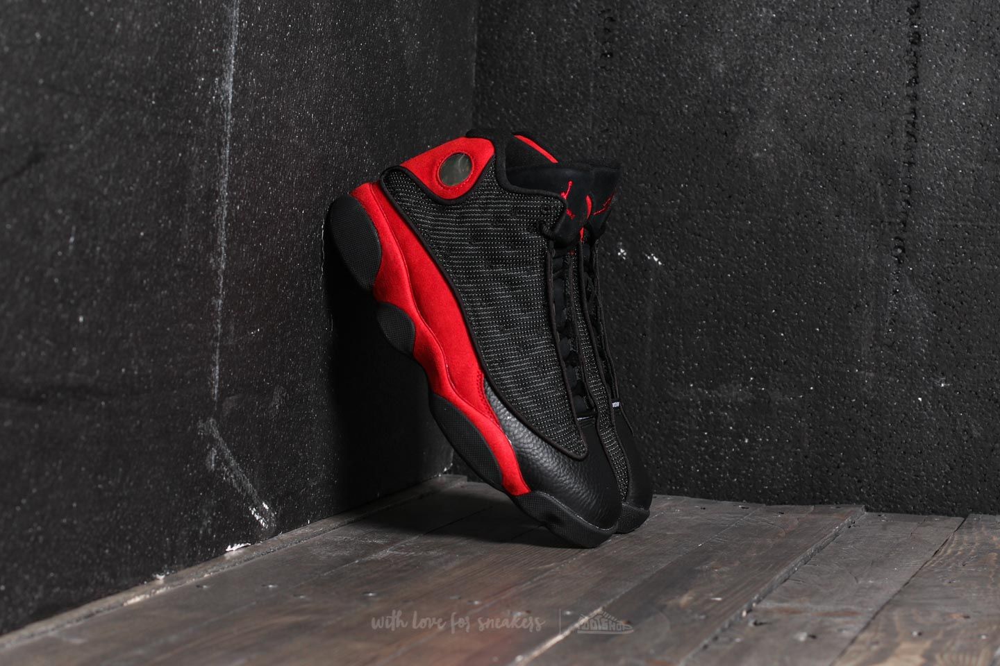 Black and red 13 jordans on sale