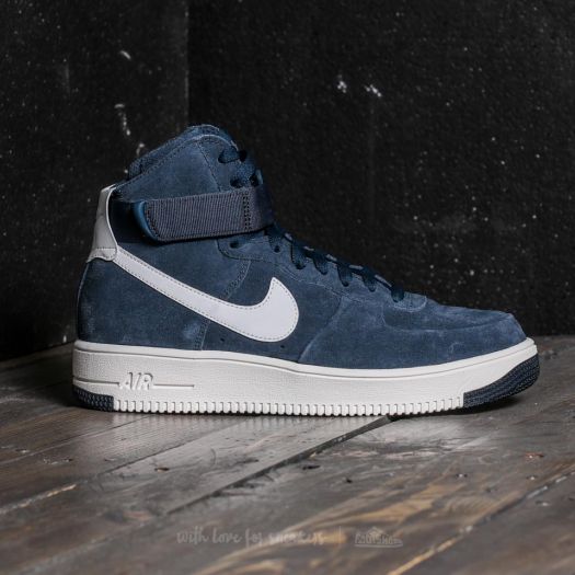 Nike air force cheap 1 high mens navy