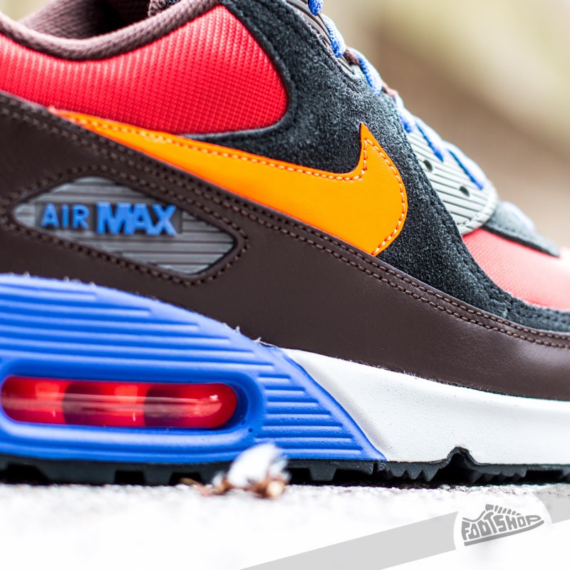 Shoes Nike Air Max 90 Winter PRM Red Clay/Hyper Crimson-Black Pine