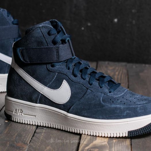 Chaussures et baskets homme Nike Air Force 1 Ultraforce Hi Armory Navy/  Summit White | Footshop