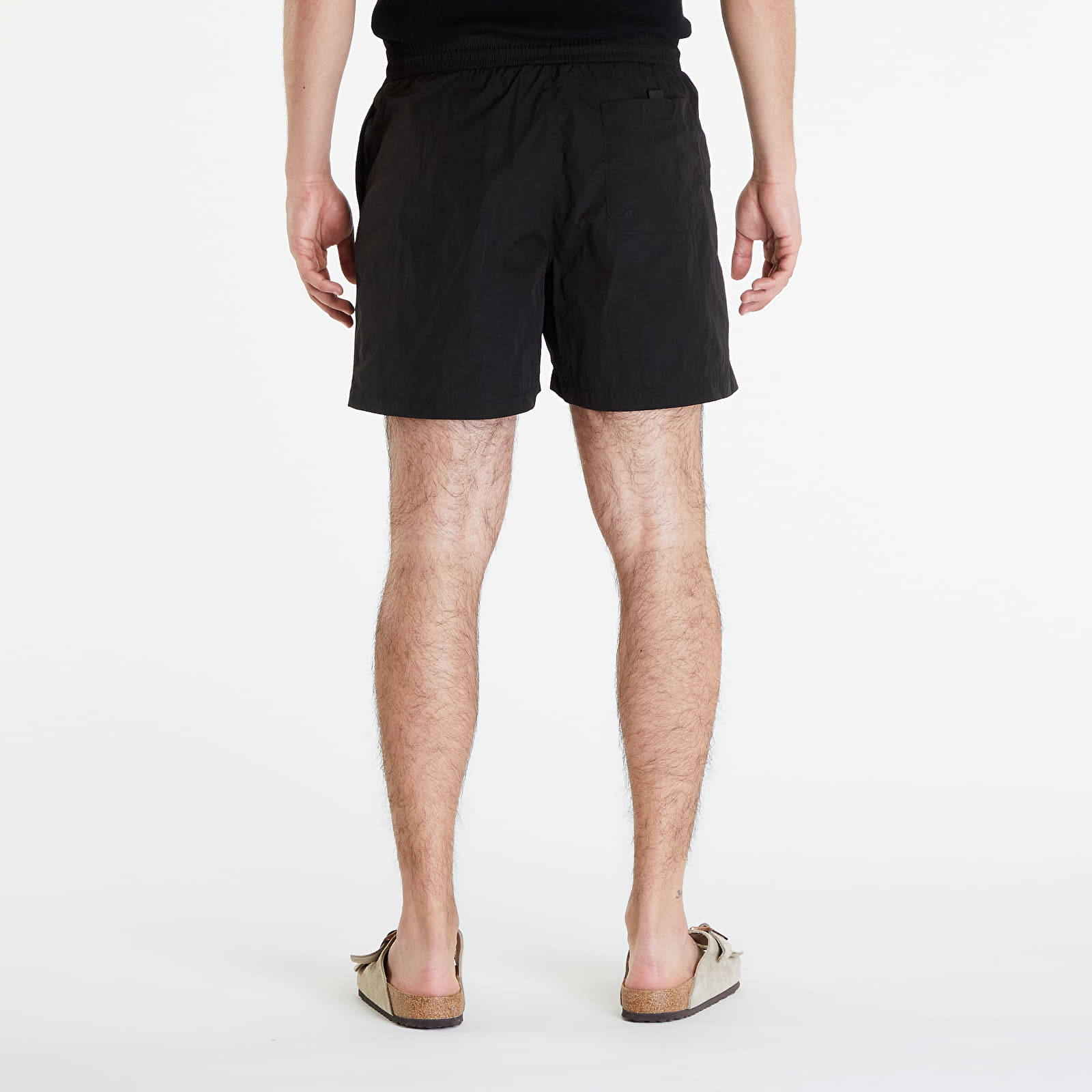 Fürdőruha Carhartt WIP Tobes Swim Trunks Black/ White