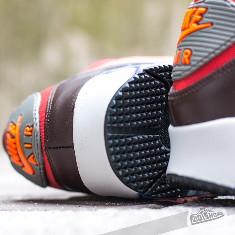 Shoes Nike Air Max 90 Winter PRM Red Clay/Hyper Crimson-Black Pine