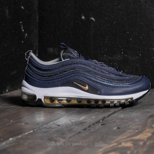 Air max 97 navy blue and gold top