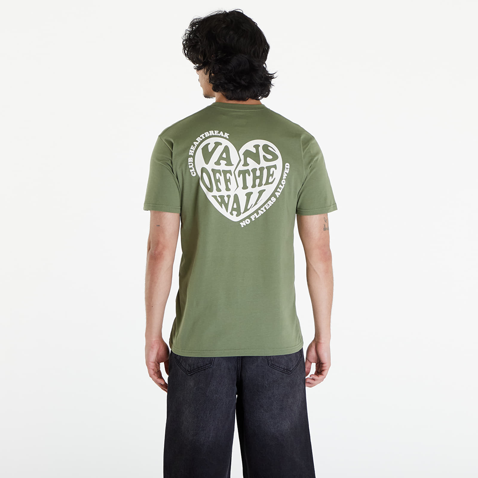 Koszulki Vans No Players SS Tee Olivine