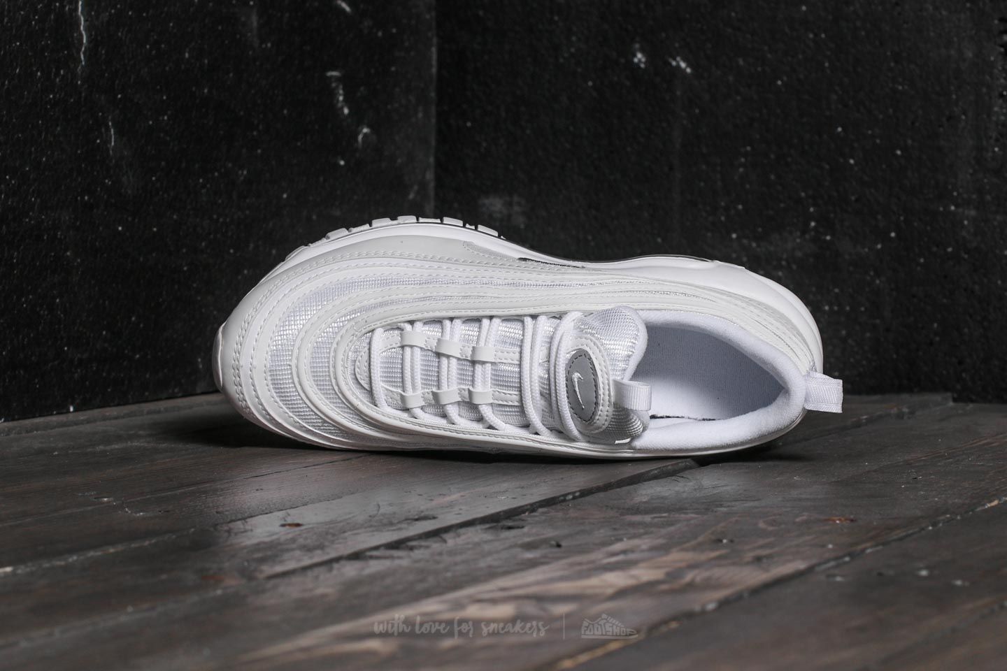 Damen Sneaker und Schuhe Nike Air Max 97 (GS) White/ Wolf Grey-Black
