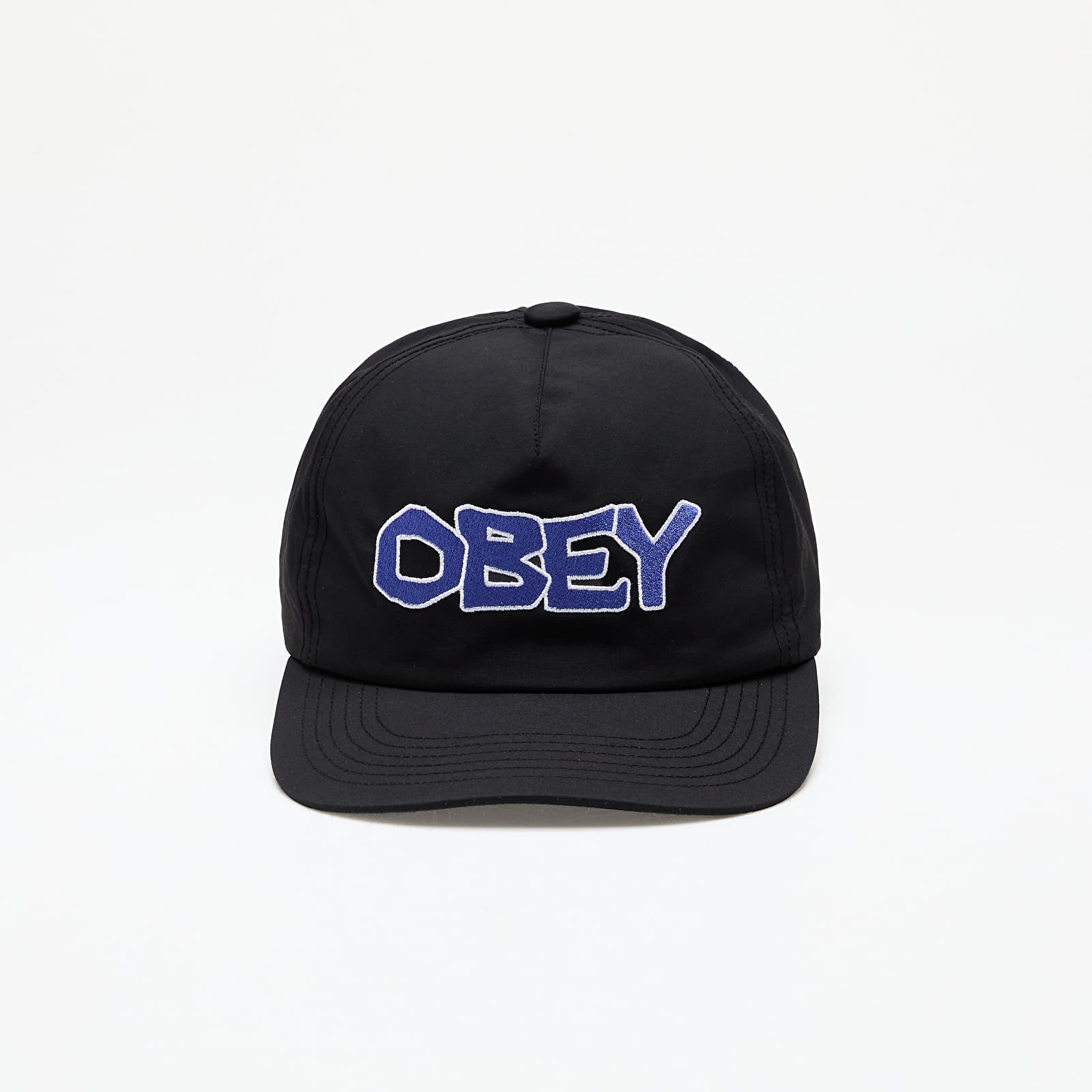 Caps OBEY Offline 5 Panel Snapback Black Footshop