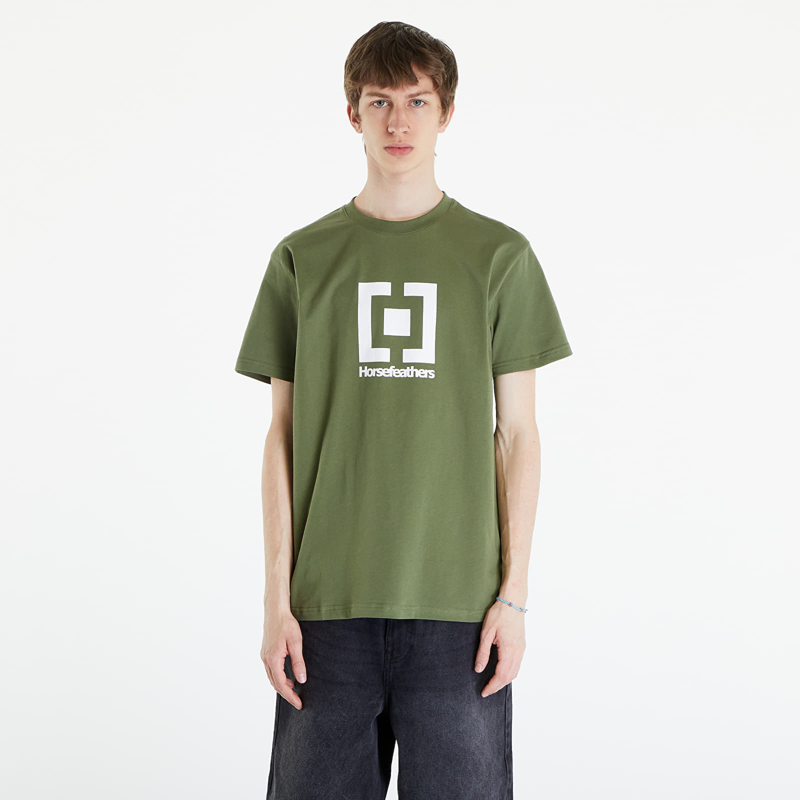Тениски Horsefeathers Base T-Shirt Loden Green