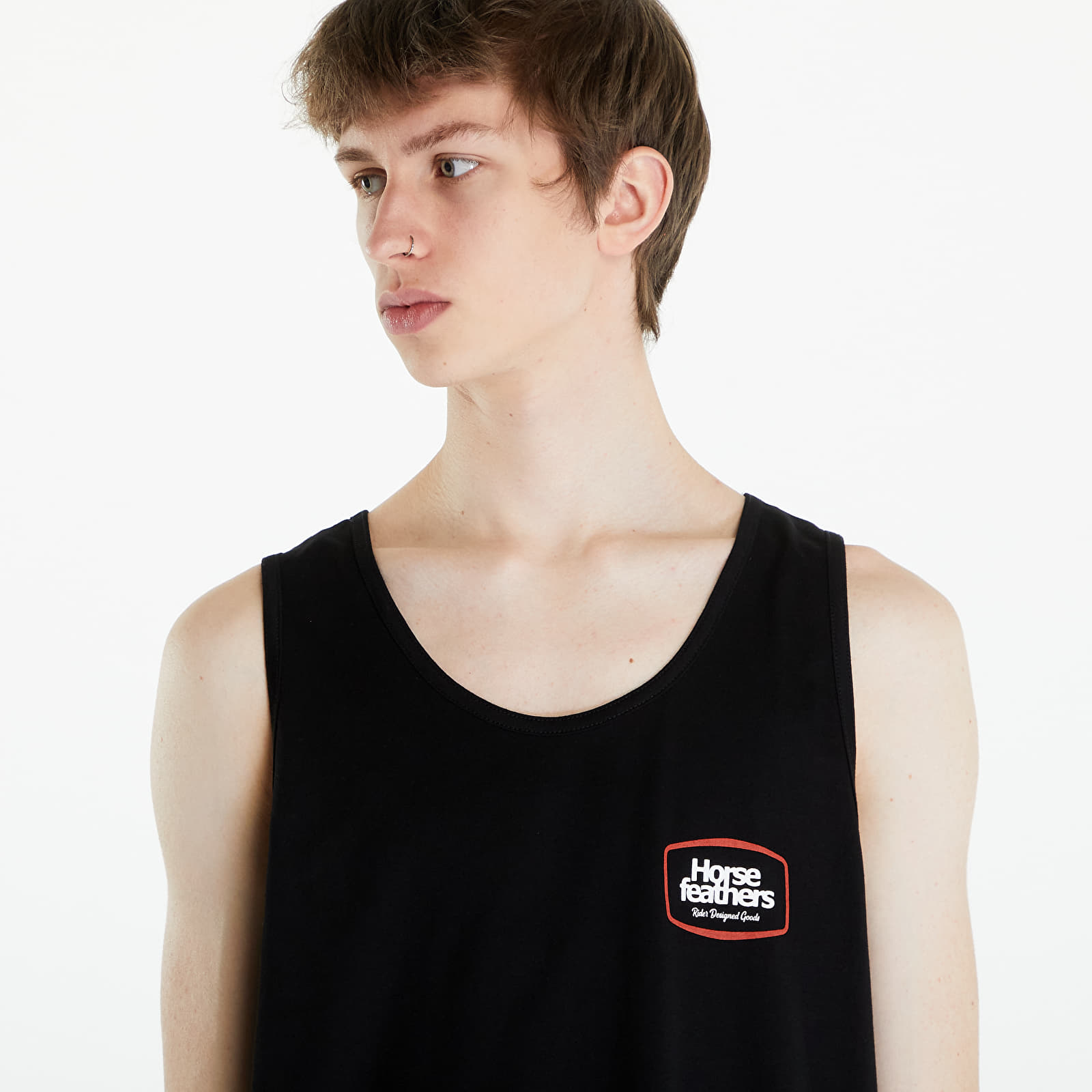 Vests Horsefeathers Bronco Tank Top Black