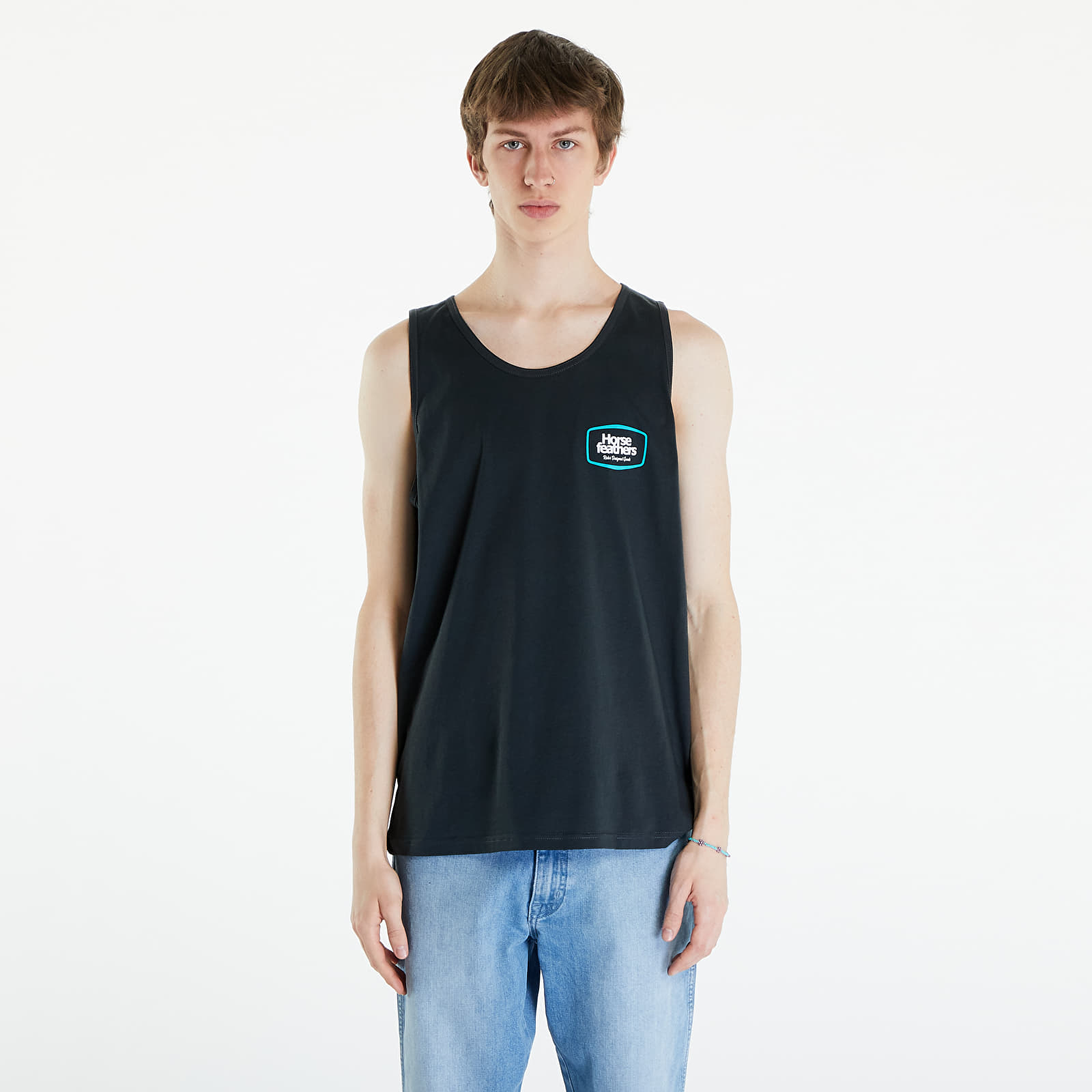Leibchen Horsefeathers Bronco Tank Top Gray