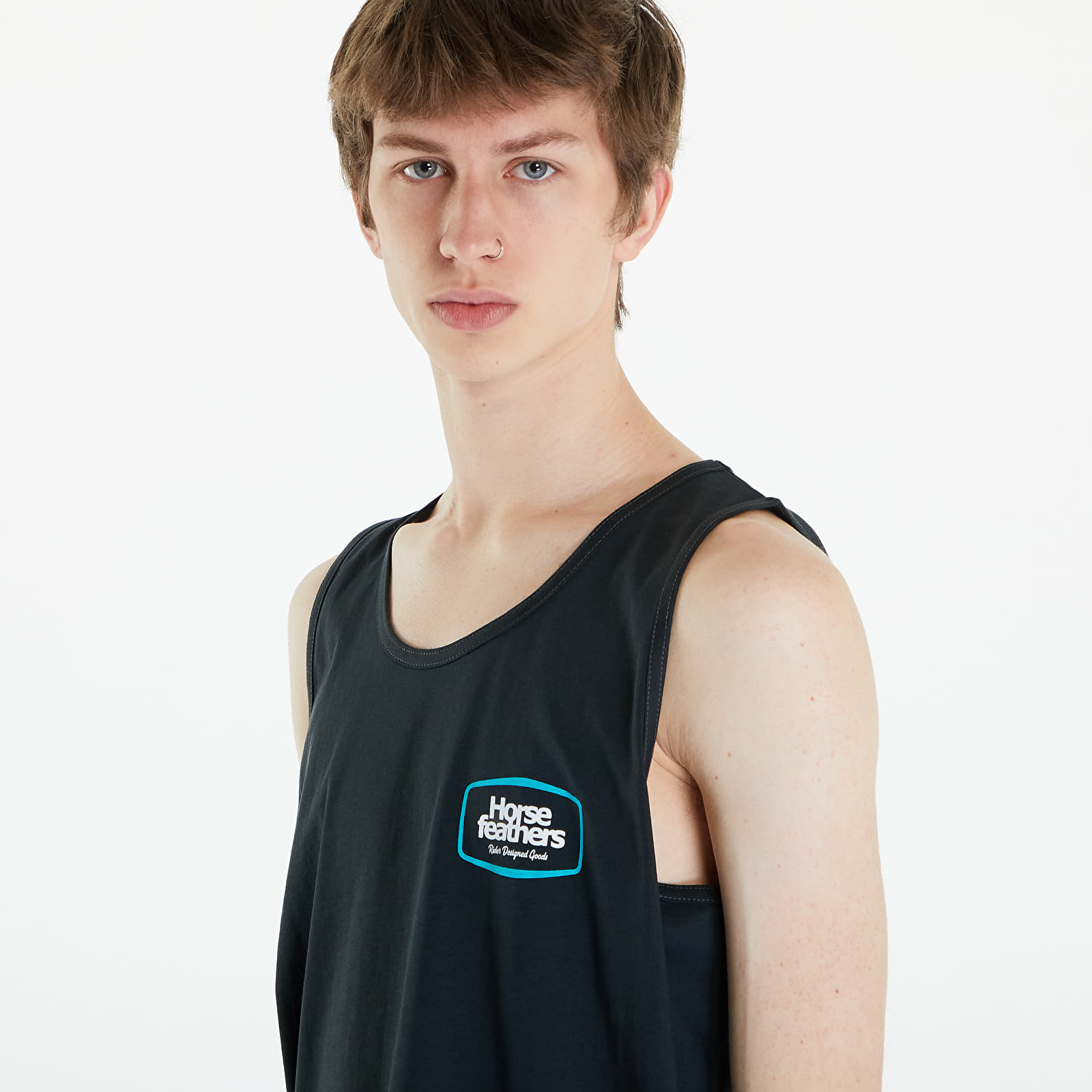 Leibchen Horsefeathers Bronco Tank Top Gray