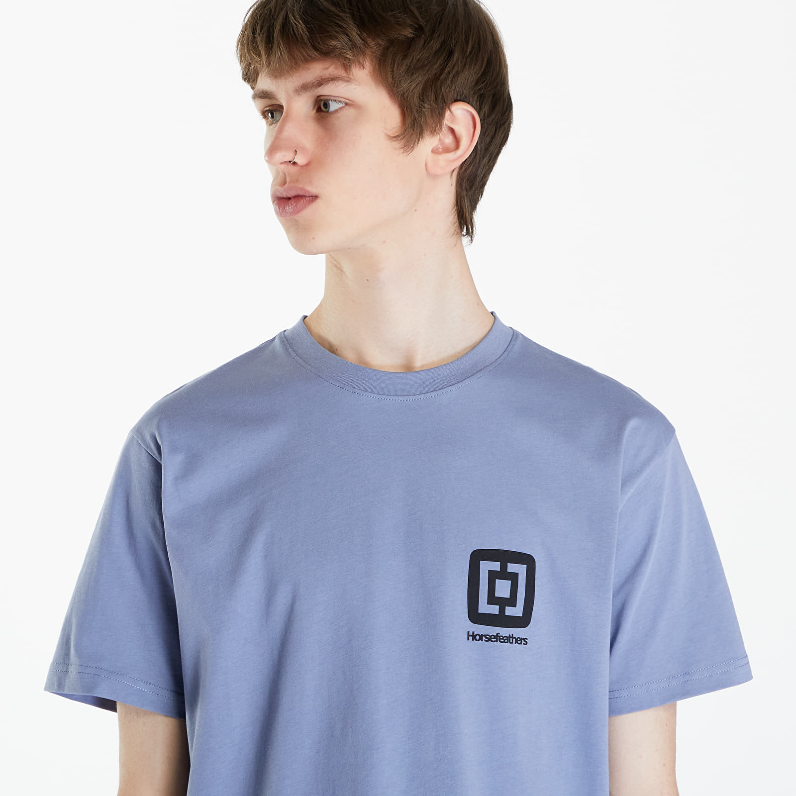 Tričká Horsefeathers Mini Logo T-Shirt Tempest