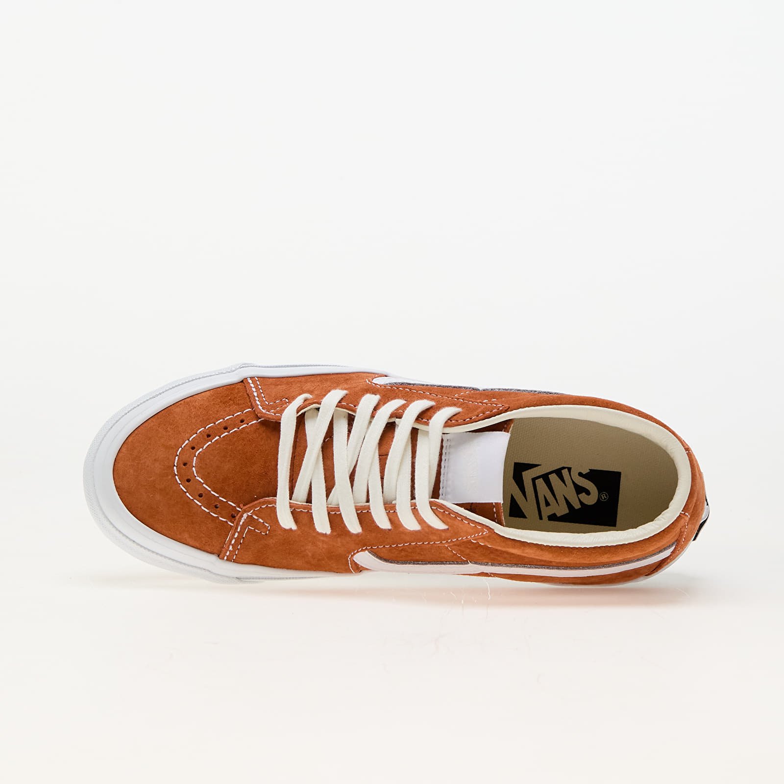 Férfi cipők Vans Sk8-Mid Reissue 83 LX Pig Suede Amber